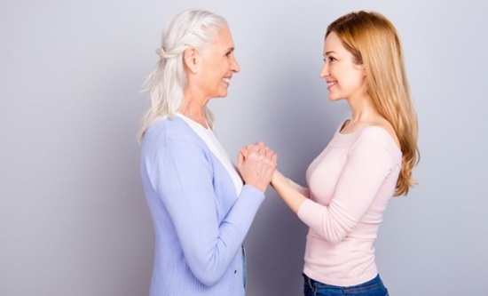 una buena relaci�n entre suegra y nuera